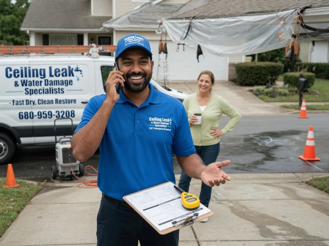 Ceiling Leak Cleanup Courtenay, ND FAQs